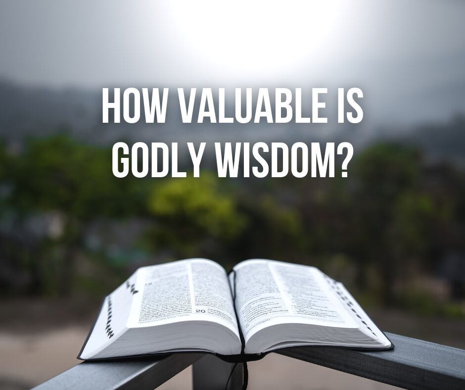 How valuable is godly wisdom
