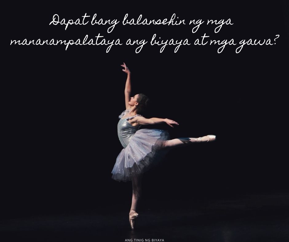 buhay na nakabitin sa balanse