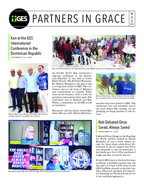 Partners in Grace Cover - December 2024