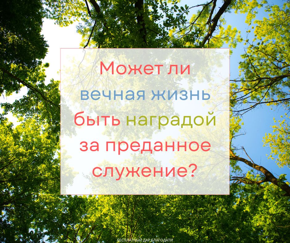 Вы держитесь вечной жизни?