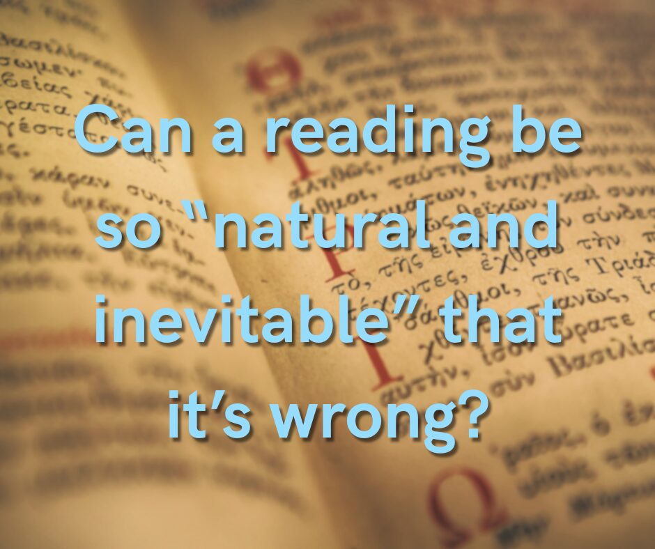 Is the wording that best fits the context the one that is certainly bogus