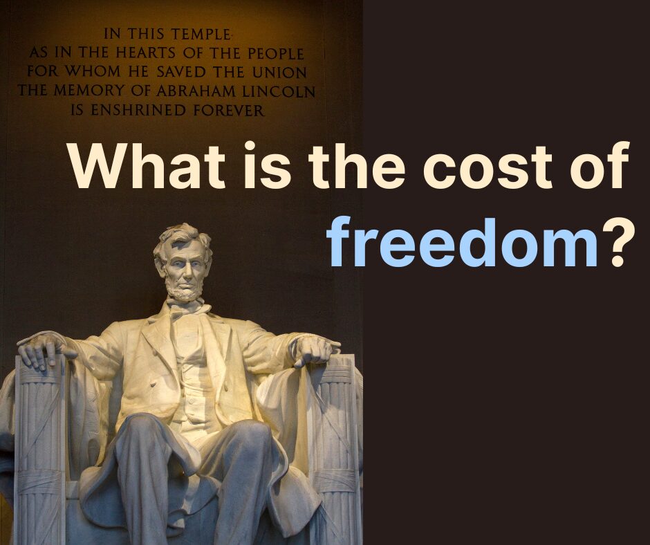 What is the cost of freedom (1)