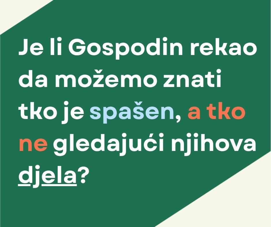 Što je s dobrim stablom koje rađa dobre plodove i zlim stablom koje rađa zle plodove? Što je s dobrim stablom koje rađa dobre plodove i zlim stablom koje rađa zle plodove?