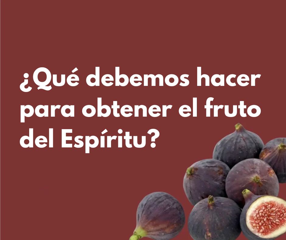 ¿Qué es el fruto del Espíritu?