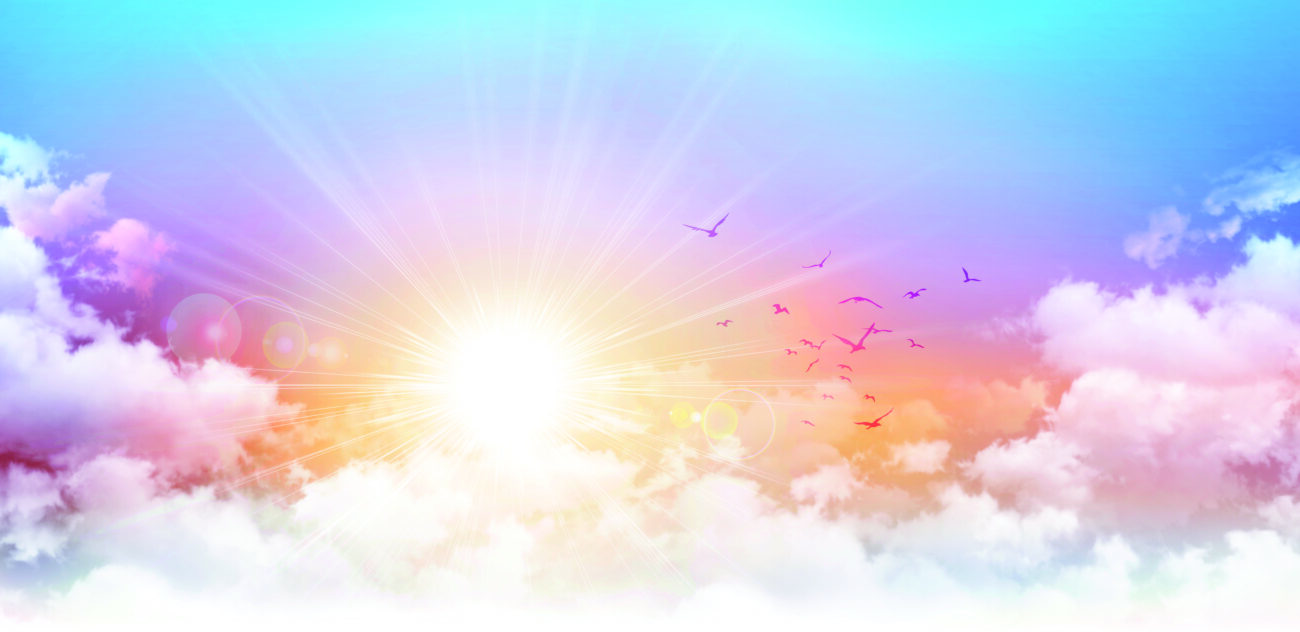 panoramic sunrise