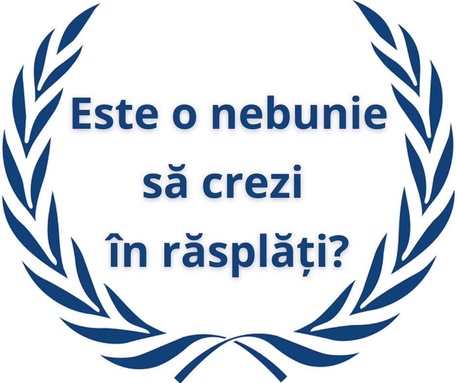 Trăirea pentru răsplățile veșnice este sănătoasă din punct de vedere psihologic