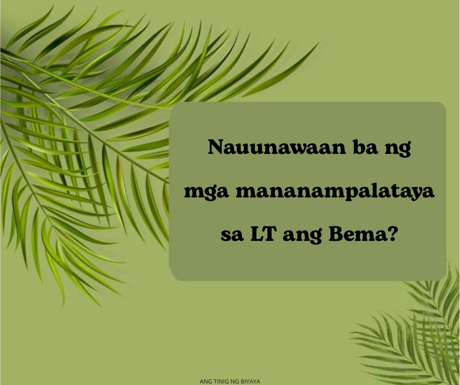 ANG MGA HUKOM AT ANG BEMA