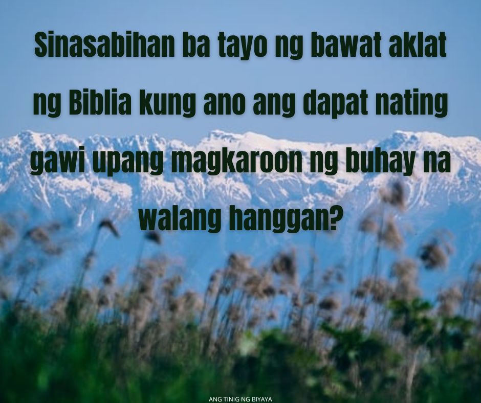 itinuturo ba ng 2 timoteo 3