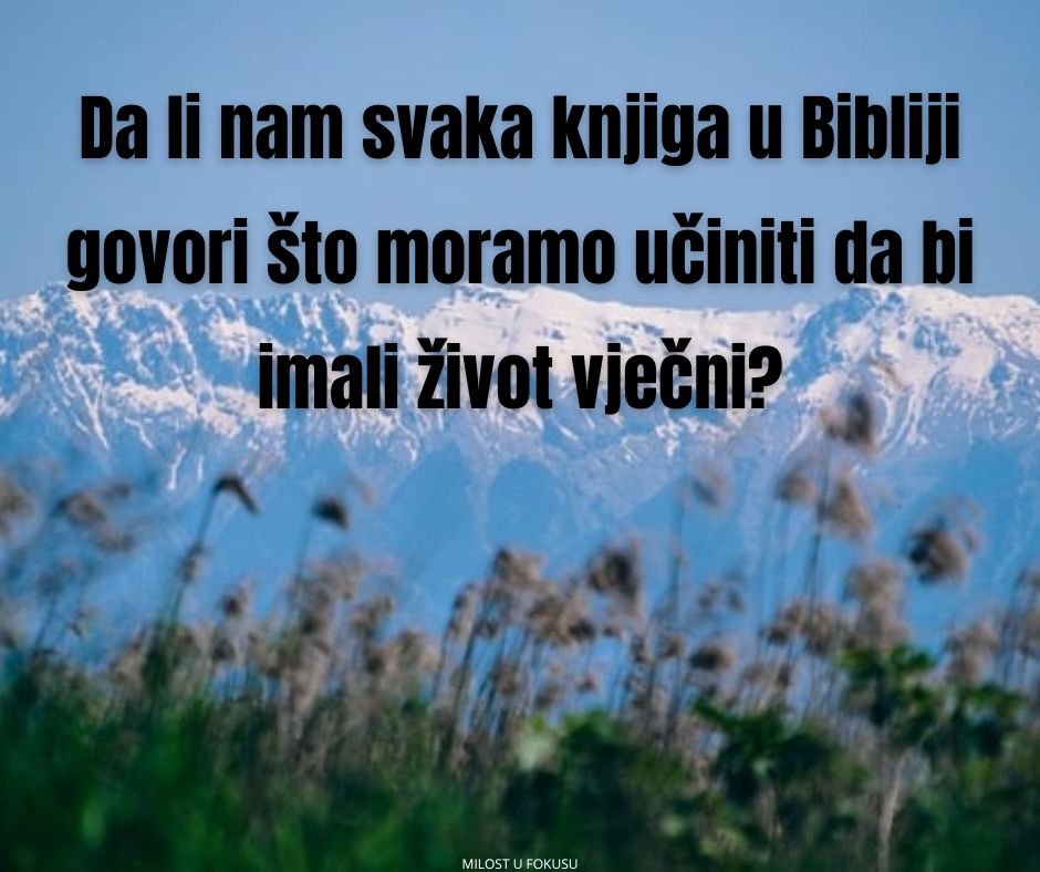 Poučava li 2. Timoteju 3,15 da je cijela Biblija evangelizacijska?